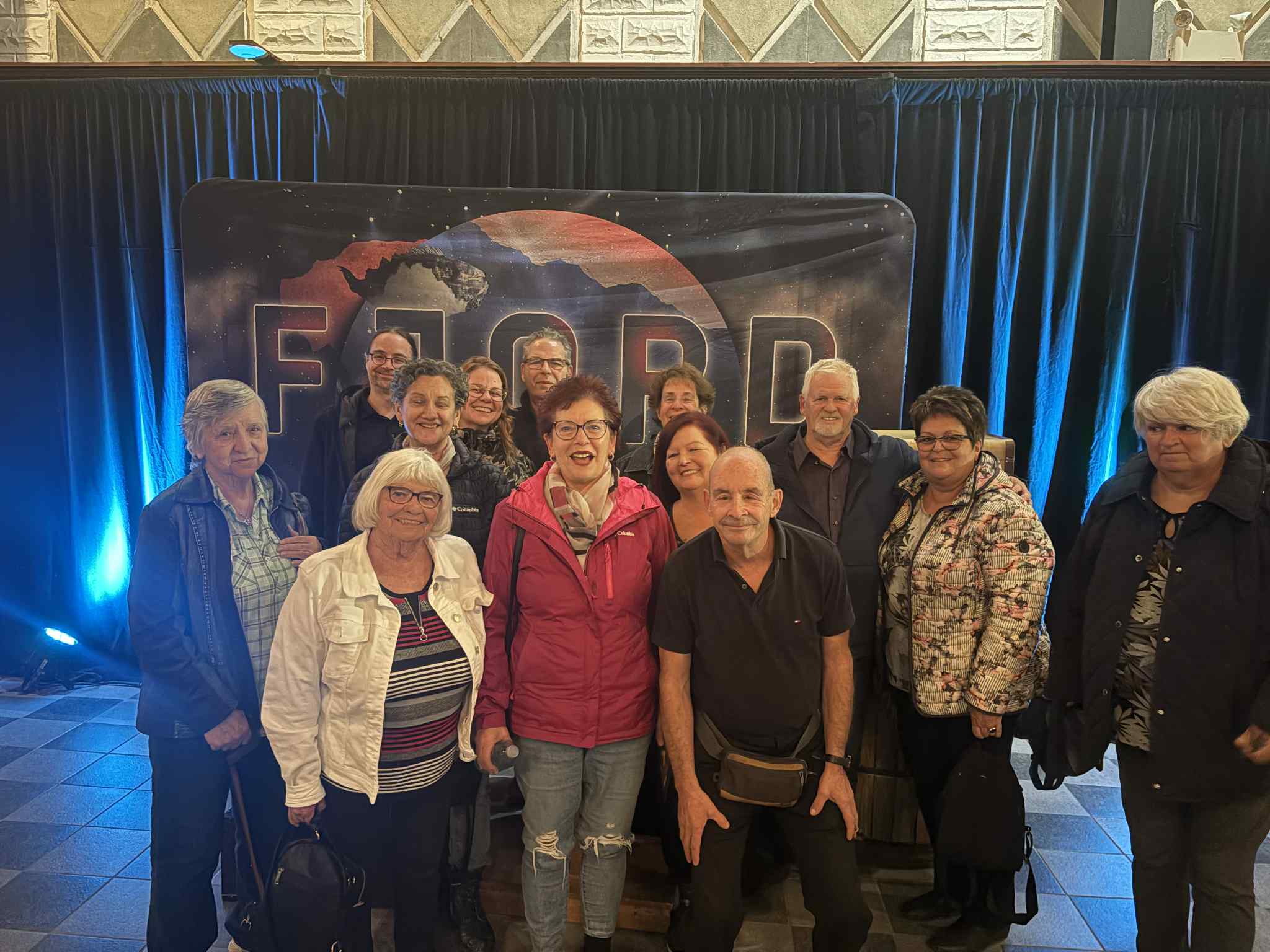 Un groupe de personne au GACF