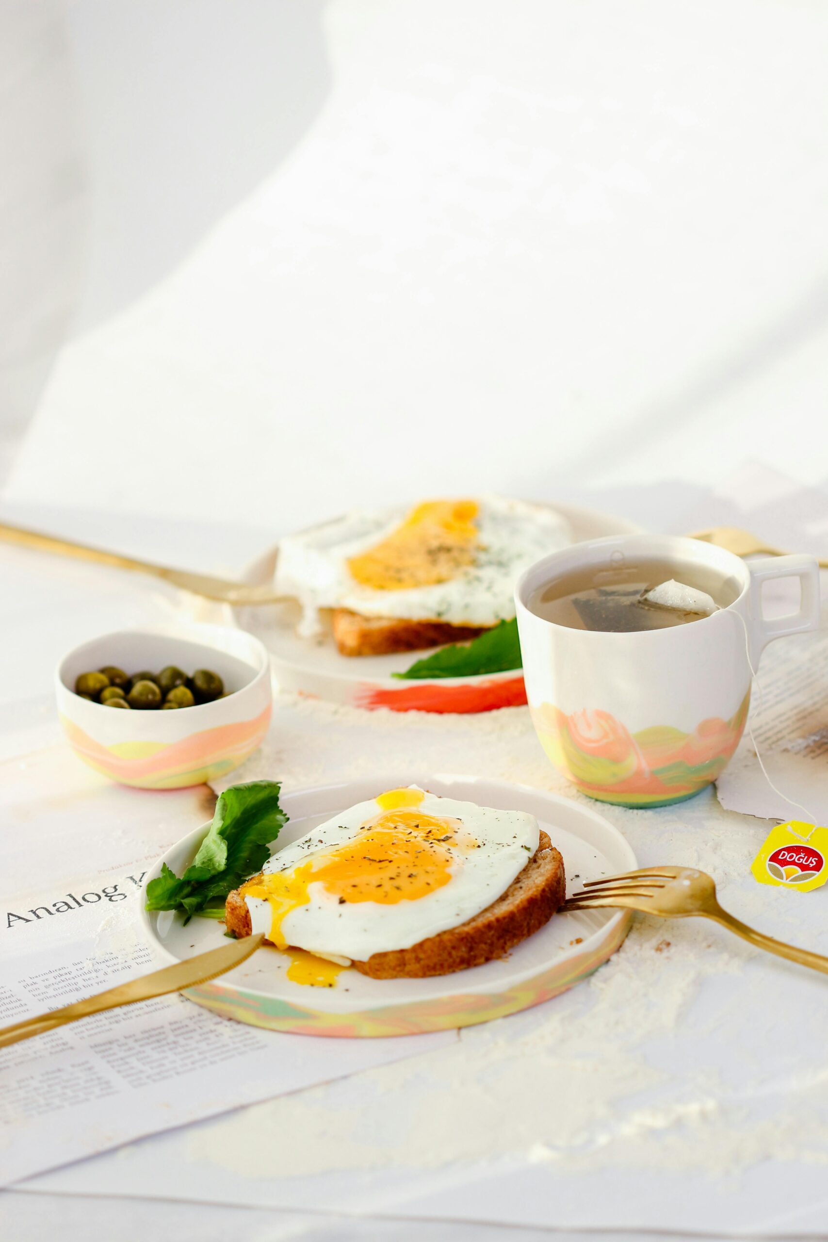 Une image d'un petit déjeuné