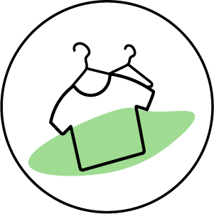 Icône du service comptoir communautaire en fond blanc