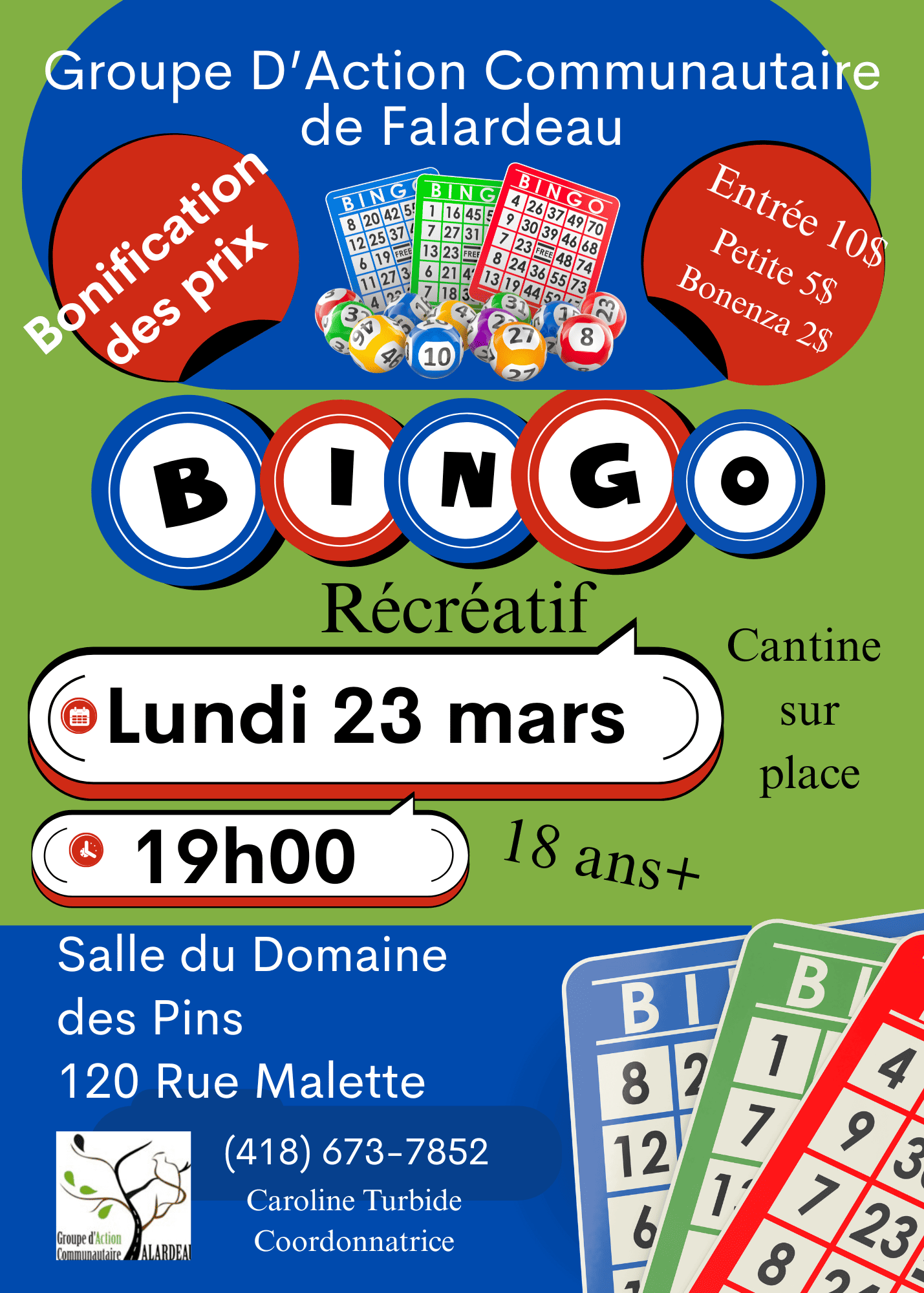 Bingo récréatif